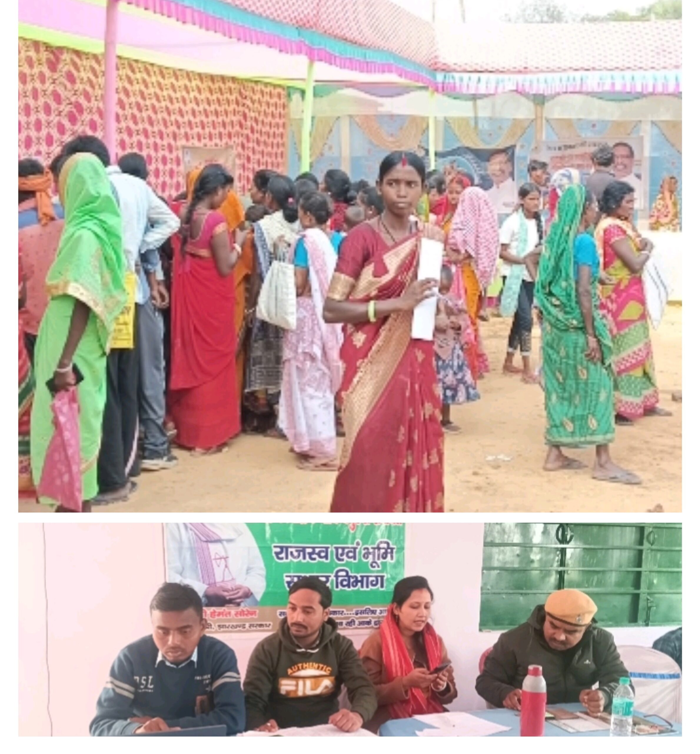 आपकी योजना, आपकी सरकार आपके द्वार कार्यक्रम में महिलाओं में दिखी नाराजगी।