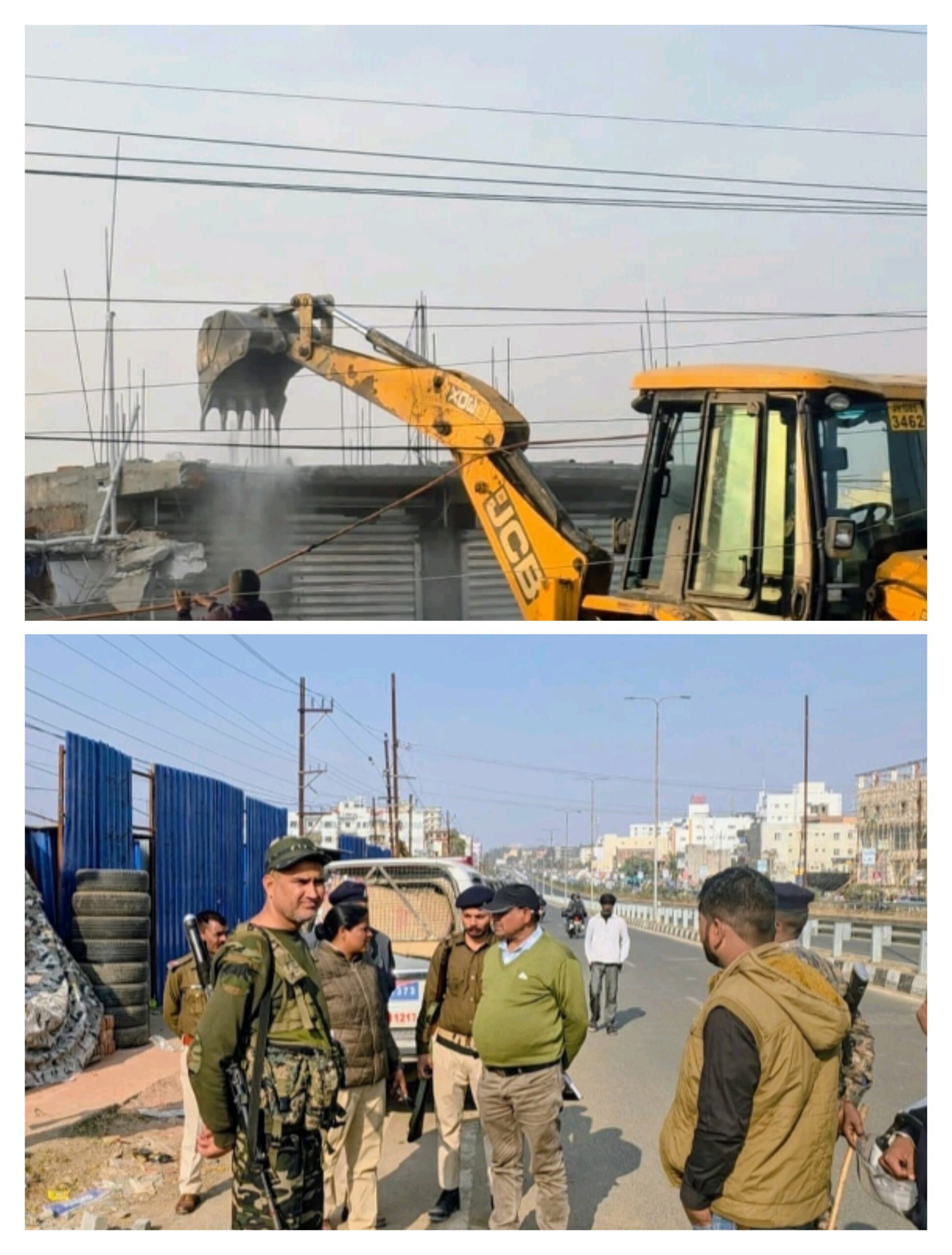 बिनोद बिहारी महतो चौक हुआ अतिक्रमण मुक्त, सरकारी जमीन पर बनाए गए सभी दुकानें कराई गई खाली….